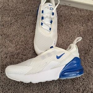 Nike Airmax 270 blue and white